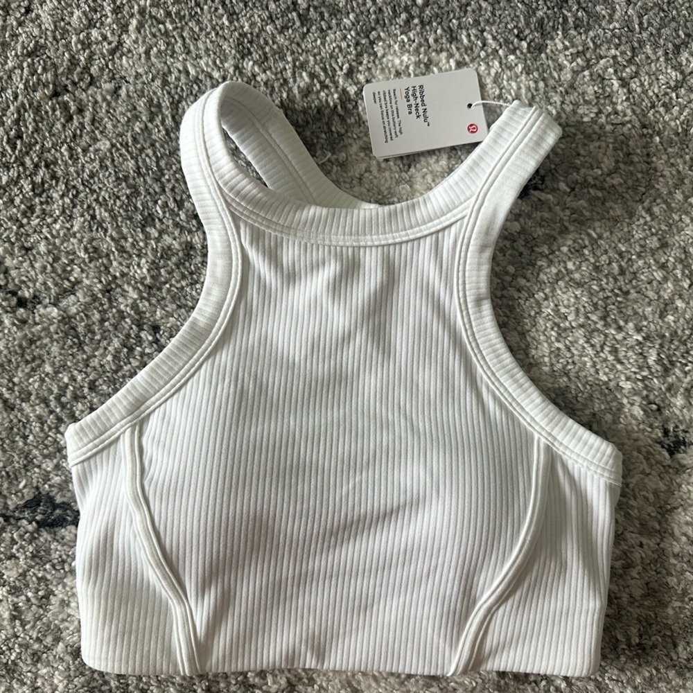 Lululemon ribbed nulu high neck yoga bra